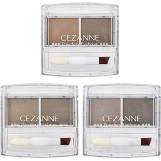 CEZANNE - Powdery Eyebrow P1 Soft Brown