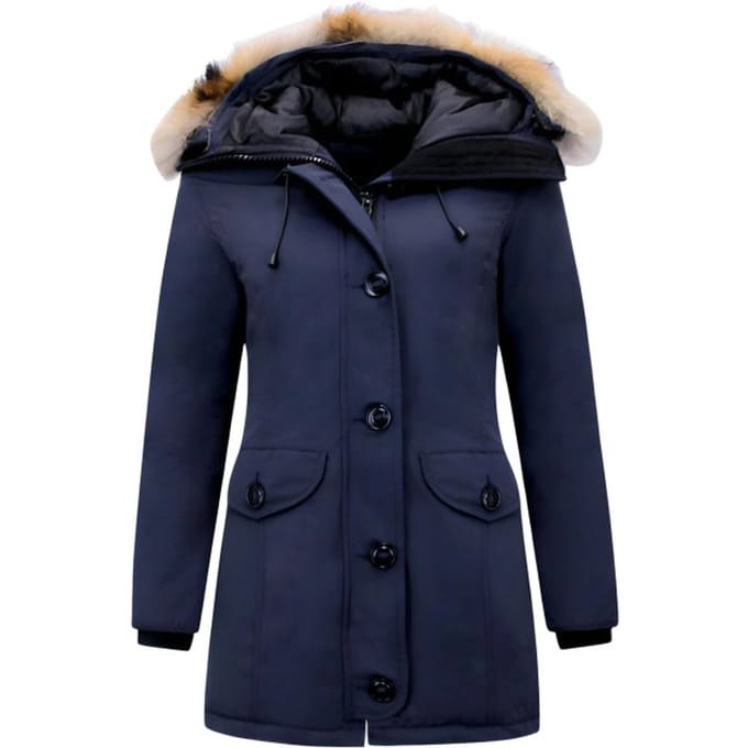 Matogla Winterjas met bontkraag