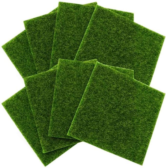 Dailygoody - Kunstgrasmat - Decoratieve Kunstmos - Groen - voor