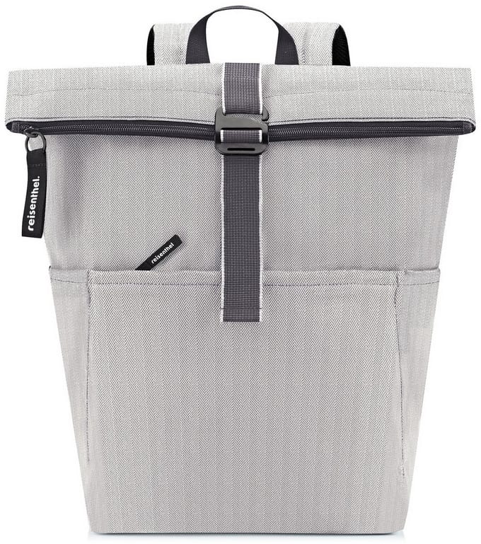 reisenthel travelling rolltop - Rugzak 15.6 53 cm (herringbone grey)