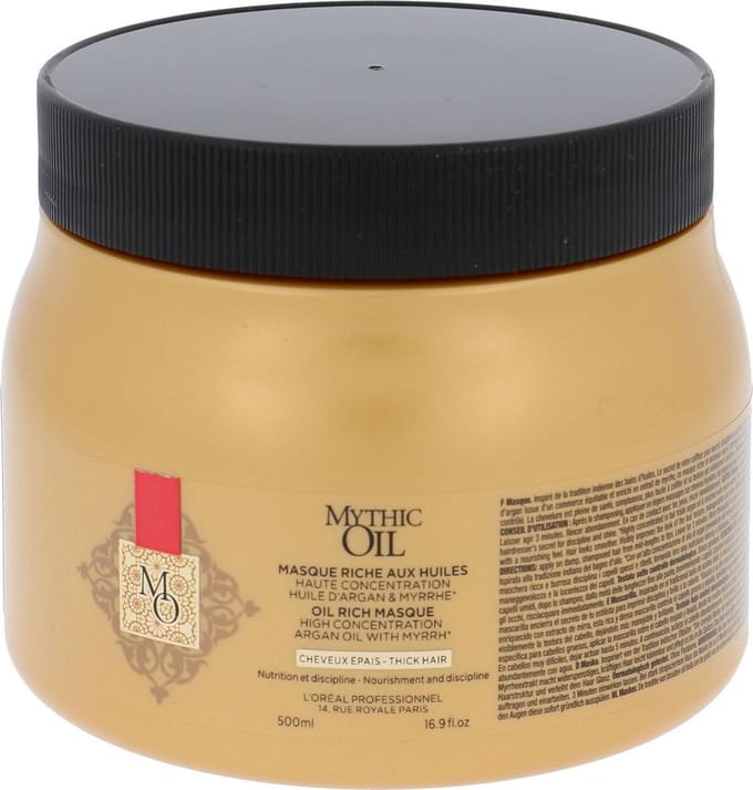 L’Oréal Paris Mythic Oil Rich Thick Hair 500ml haarmasker Vrouwen