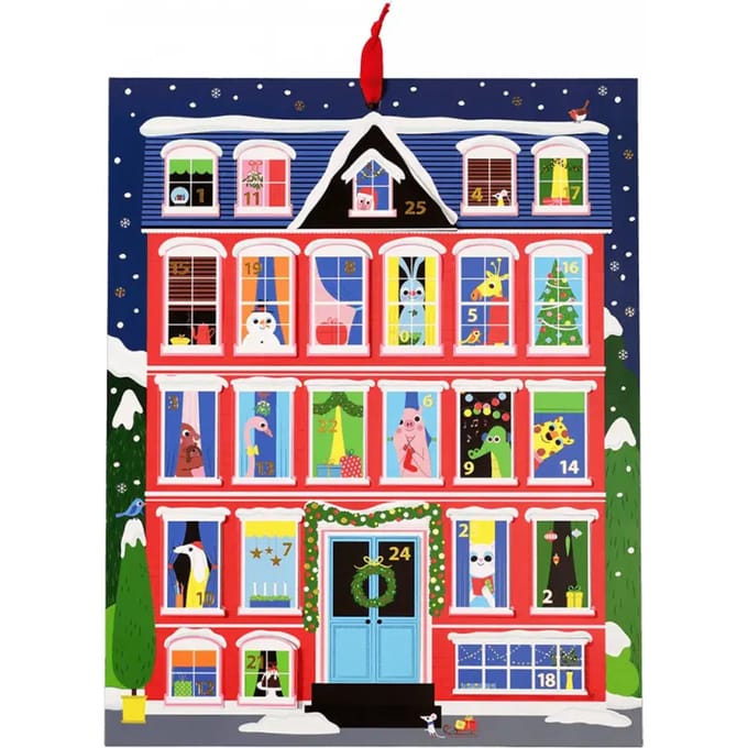 Adventskalender - Kerstmis huis Rex London