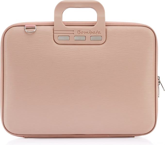 Bombata Wave' 15 inch Laptoptas - 15,6 inch - Lichtroze