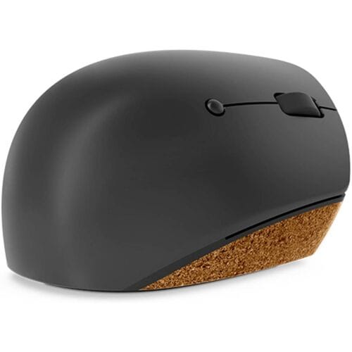 Lenovo Go Wireless Vertical Ergonomische muis Draadloos Optisch Grijs, Hout 6 Toetsen 2400 dpi Ergonomisch