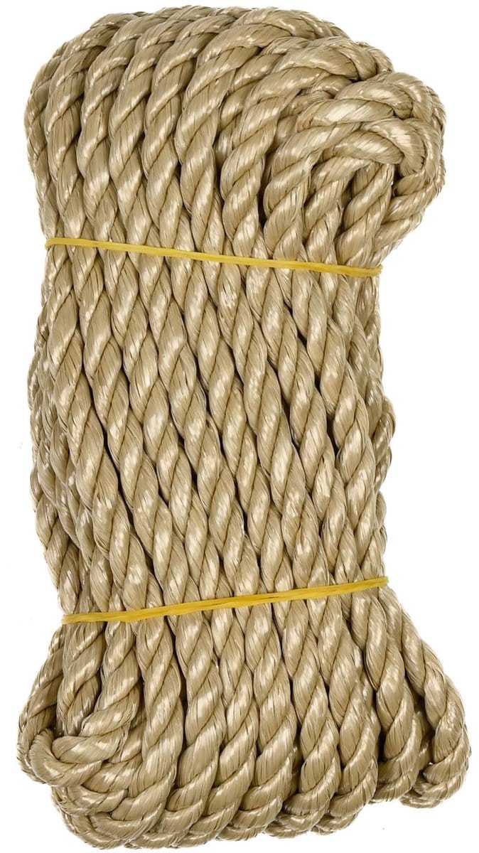 Benson Sterk polypropyleen touw - 8 mm x 10 meter - beige