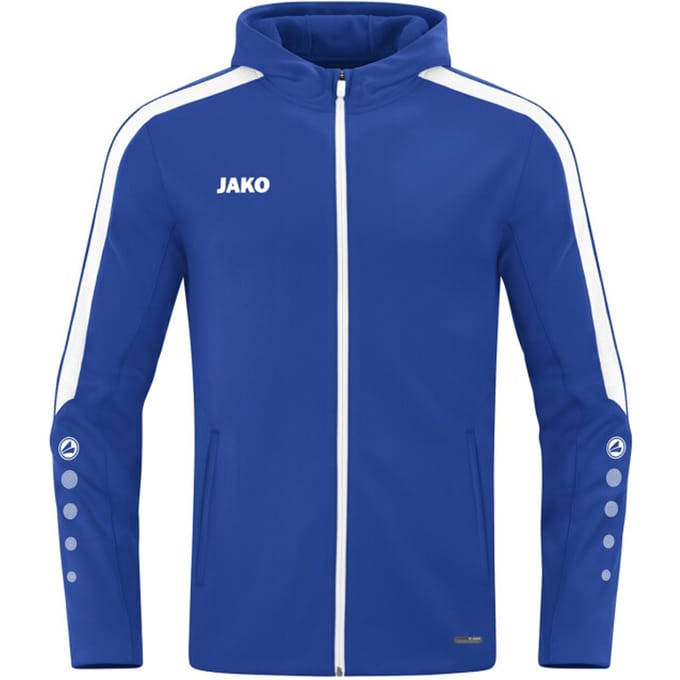 Jako Power Jas Met Kap Dames - Royal | Maat: 36