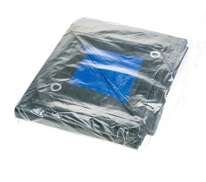Dekkleed zwaar 2x3m gr/bl