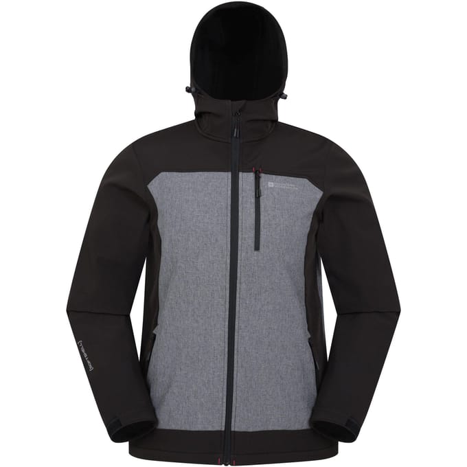 Mountain Warehouse Heren Illuminate II Soft Shell Jas (Donkergrijs)
