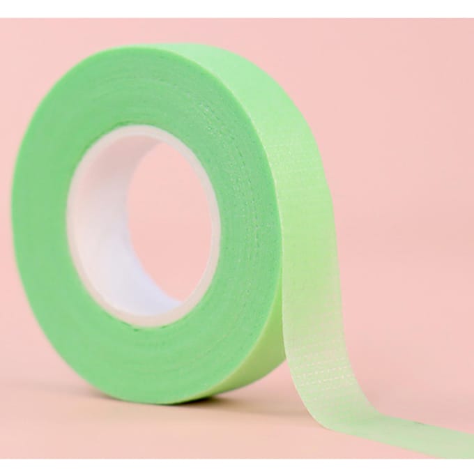 Ruban d'extension de cils ruban adhésif respirant ruban de cils en tissu Non tissé avec forme de coeur multicolore