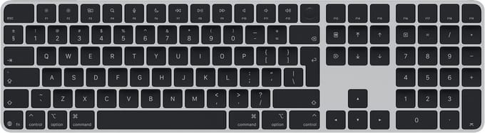 Apple Magic Keyboard met Touch ID en numeriek toetsenblok - Internationaal Engels - Zwart