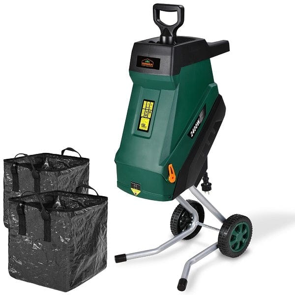 Gardebruk Hakselaar Compact – 2x 50L Zak 2400W Elektrisch - Groen