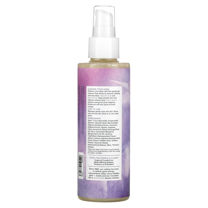 Aura Gel Cleanser, Verhelderende Gel Wash, 177ml(6 fl oz) white