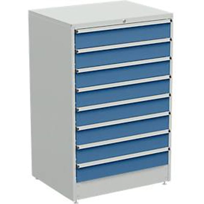 Ladekast, 8 schuifladen, B 910 x D 715 x H 1400 mm
