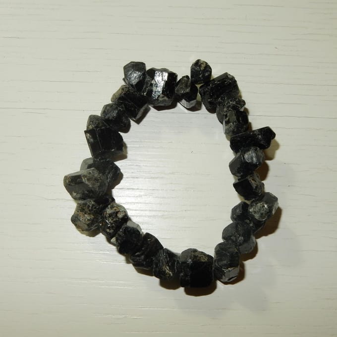 Armband van Zwart Toermalijn Edelsteen