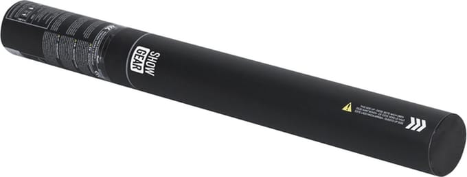 Confetti Kanon Showgear 50cm Wit Handheld