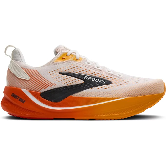 Brooks Ghost Max 4, Mannen, Oranje, Hardloopschoenen, maat: 46