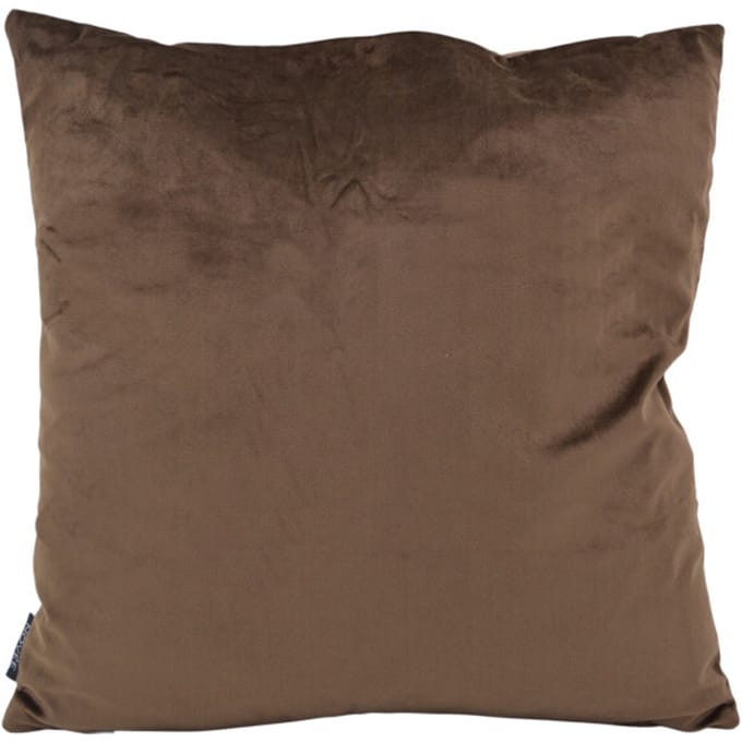 Sierkussen Abstract Velvet Bruin | 45 x 45 cm | Velvet/Polyester