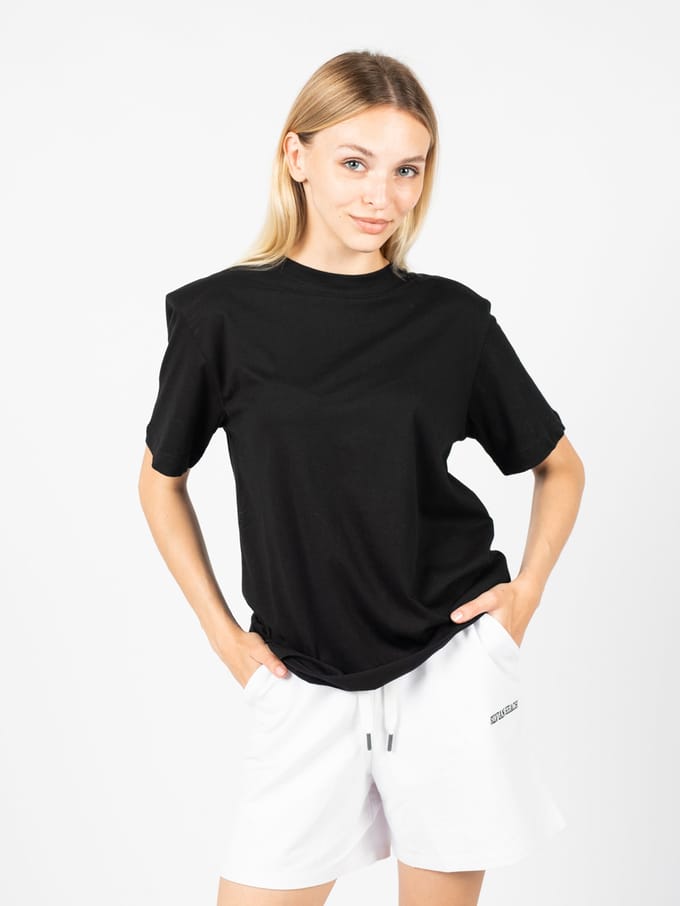 Silvian Heach T-Shirt Vrouw zwart