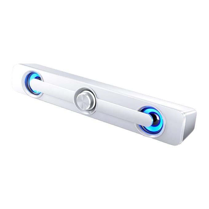 SADA V-111 Computerluidspreker USB Bedraad Krachtige Bar Stereo Subwoofer Basluidspreker Surround Sound zwart