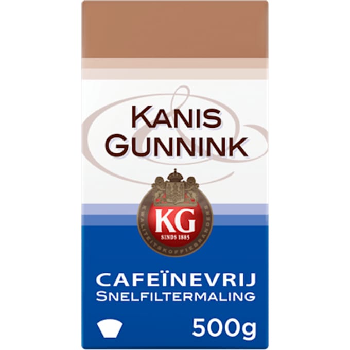 Kanis & Gunnink Decaf Filterkoffie - 500 g
