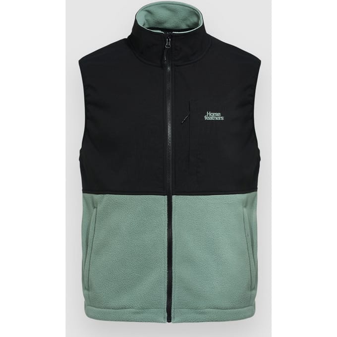 Horsefeathers Duval Fleece Vest (ijsberggroen) - S