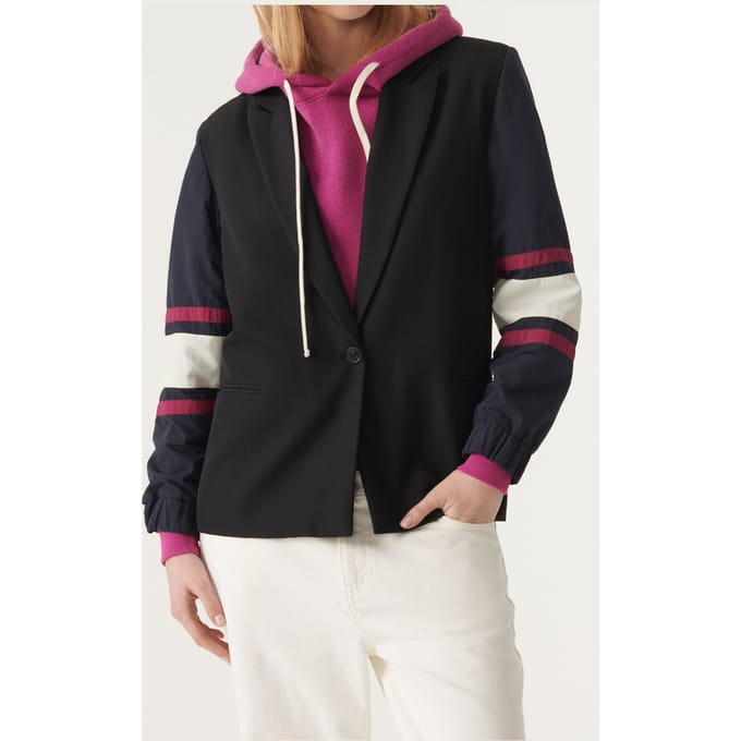 BA&SH Veste Coco Noir Size: M | Blazers Outlet | Dames | Zwart