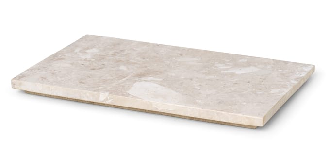 Ferm Living Dienblad voor Plant Box van marmer - beige