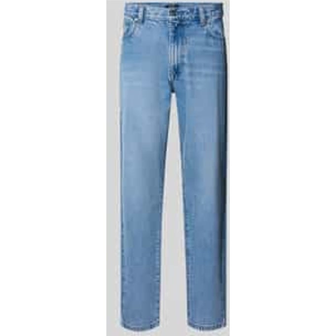 Loose fit jeans met 5-pocketmodel