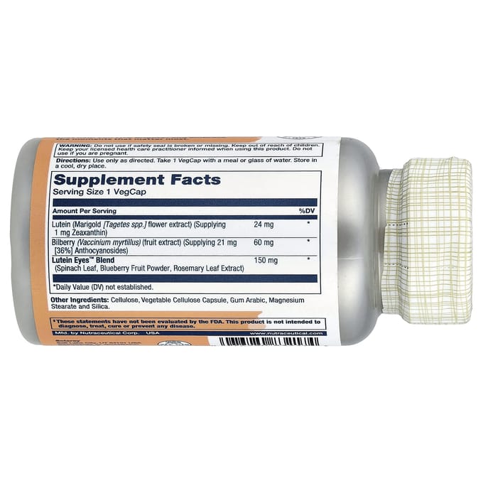 Geavanceerde Luteïne Ogen 24, 24mg, 30 Groentecapsules