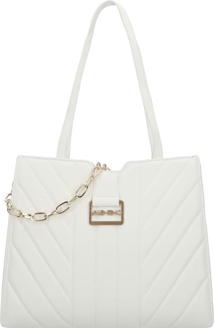 VALENTINO Shopper Schoudertas Oaxaca Shopping Bag Bianco Wit
