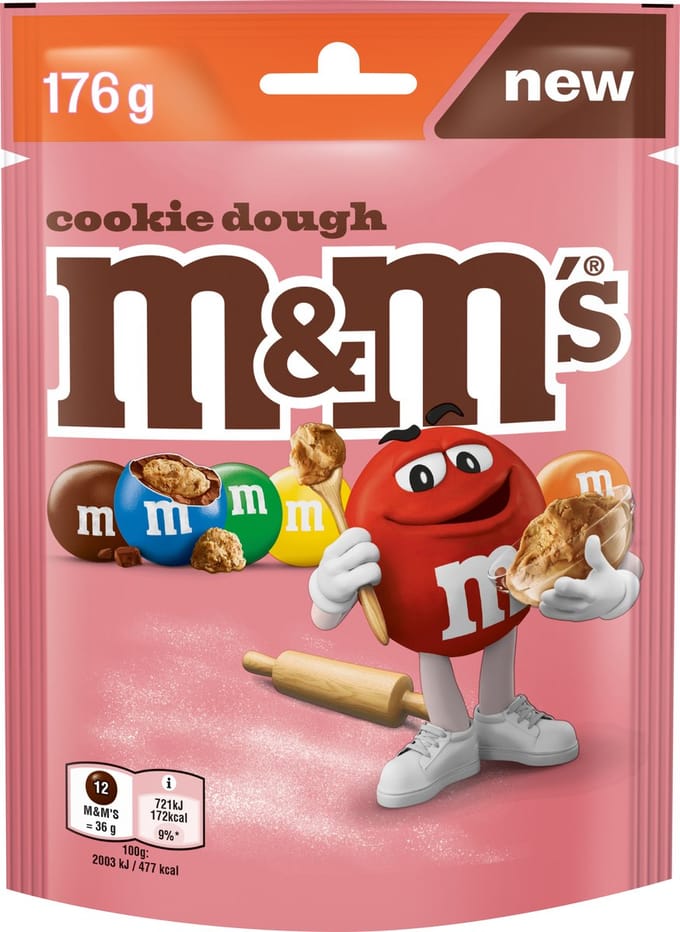 M&M's Cookie Dough 1 x 176g