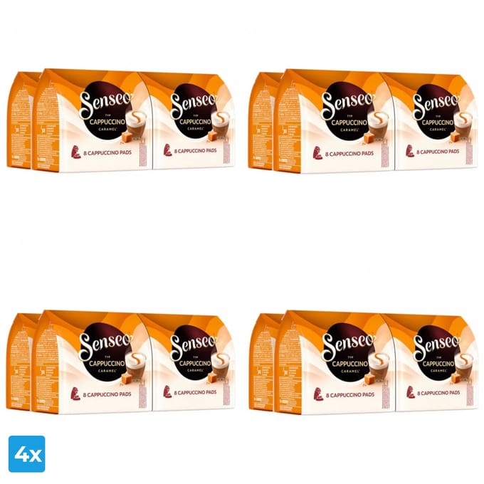 Senseo Cappuccino Caramel (4x 32pads)