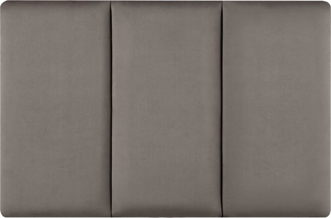 Gestoffeerde wandpanelen Carpino set van 3 fluweel 60x30 cm donkergrijs [neu.haus]