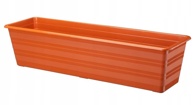 Galicja Draco - Balkonbloempot - Teracotta - 60 cm - Weerbestendig