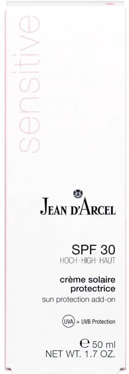 Jean d'Arcel Sensitive Zonnebrand Crème SPF30 - 50ml - Gevoelige Huid