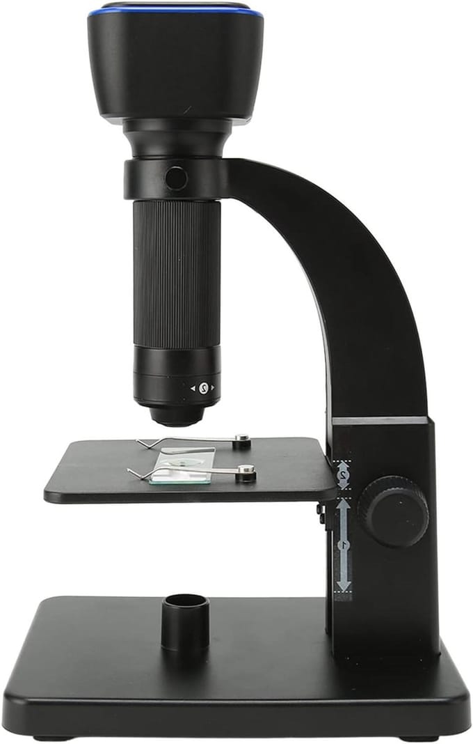 Digitale Microscoop - Vergrootglas Camera - Detail Observatie - Dubbele Lens Systeem - 2000x Vergroting - Zwart
