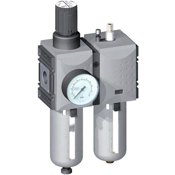 FRL G1'' 12000l/min 0.5-8.0bar/7-116psi Futura 4