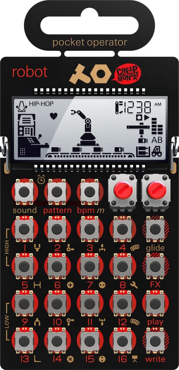 Teenage Engineering PO-28 robot - Synthesizer