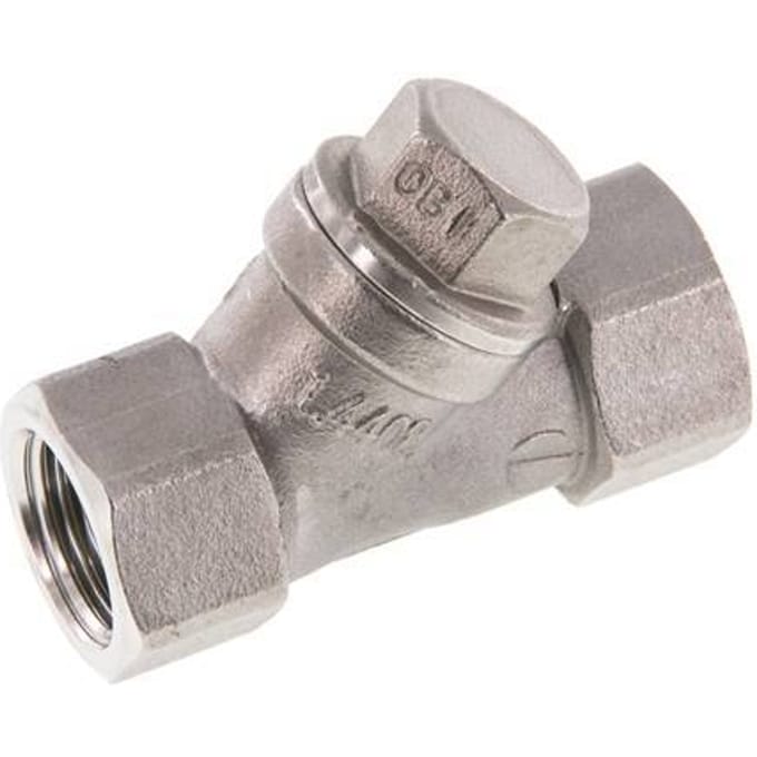 G1/2'' RVS 316 Y-Terugslagklep PTFE 0.4/0.8-40bar - CLYS - CLYS-012