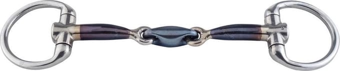 Olijfbit voor paarden Trust Sweet Iron Eggbutt Bradoon Eliptical 16