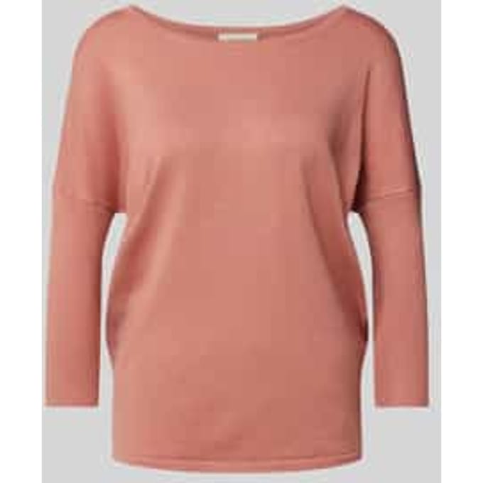 Gebreide pullover met ronde hals, model 'JONE'
