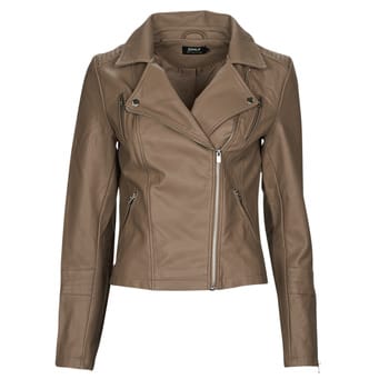 Leren Jas Only ONLGEMMA FAUX LEATHER BIKER