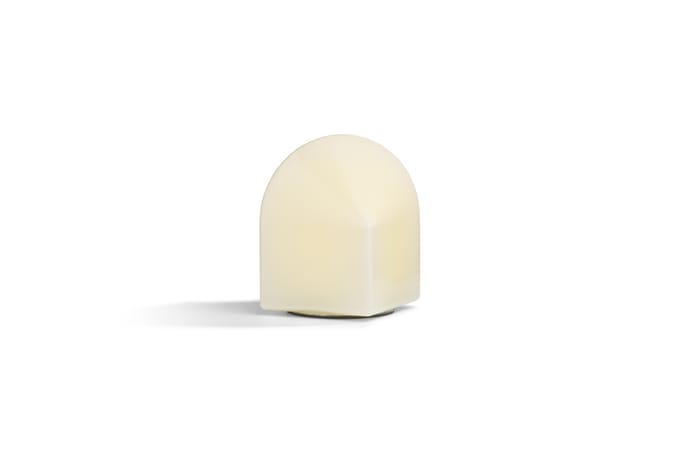 HAY Parade LED tafellamp schelp wit hoogte 16 cm