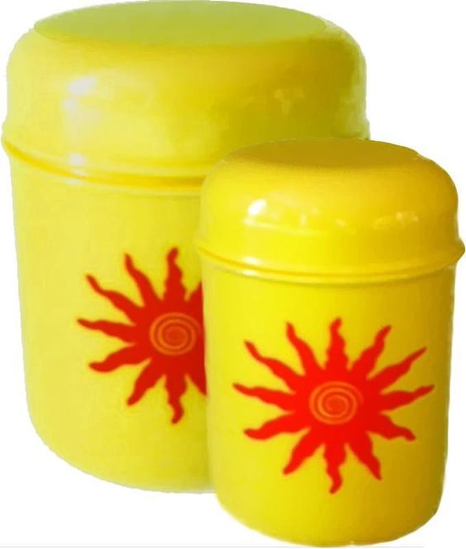 Wattenpot en Wattenstaafpot Zon Geel Rotho