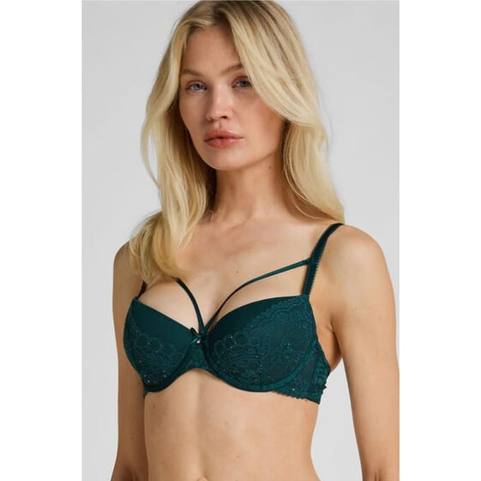 Hunkemöller Voorgevormde beugel bh Isadora Groen