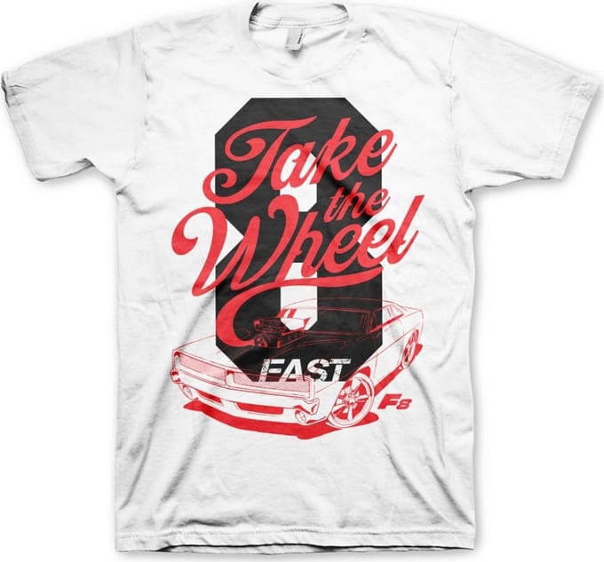 The Fast And The Furious Heren Tshirt -M- Fast 8 - Take The Wheel Wit