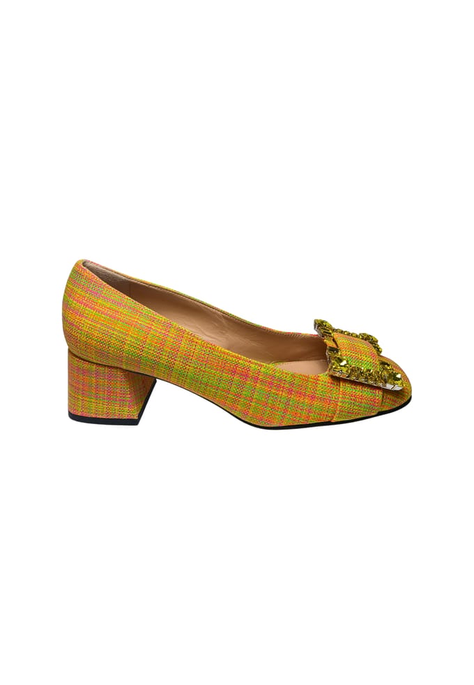 A92140-MTE337-7100-C00 Sergio Rossi Vrouwen Stof Multicolor