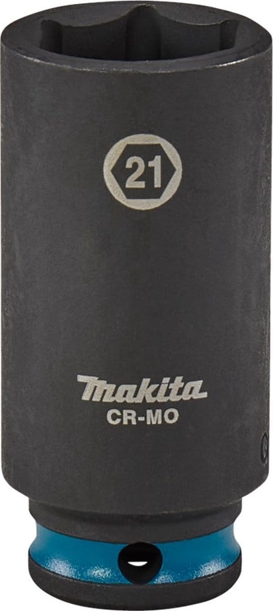 Makita E-16380 Impact Black Krachtdop 3/8 | 21 x 63 mm