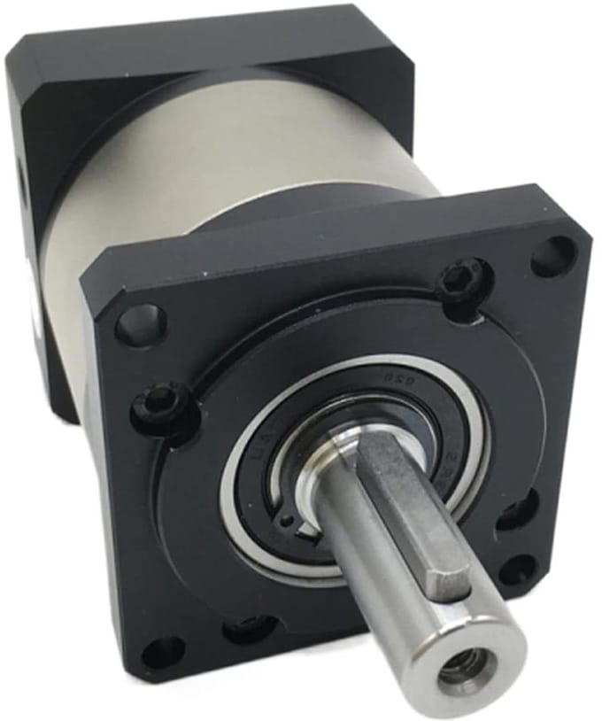 Planetaire Reductor - Motor Overbrenging - Precisie Beweging - Hoge Efficiëntie - 60 mm Flens - Zilver