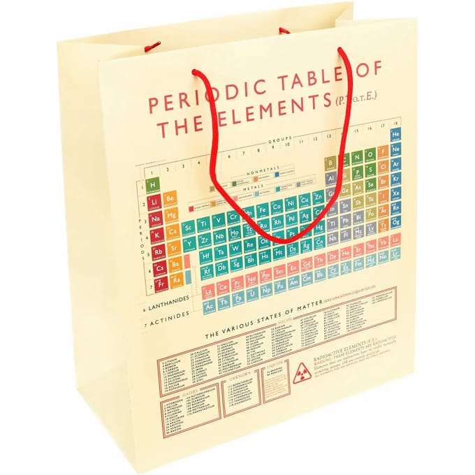Geschenktas Rex London Periodic Table